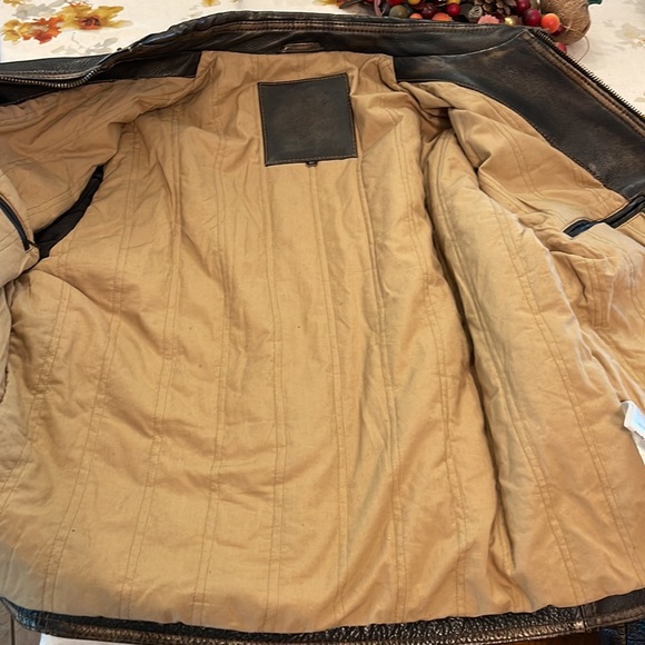 Leather Motorcycle Jacket - Picture 6 of 16